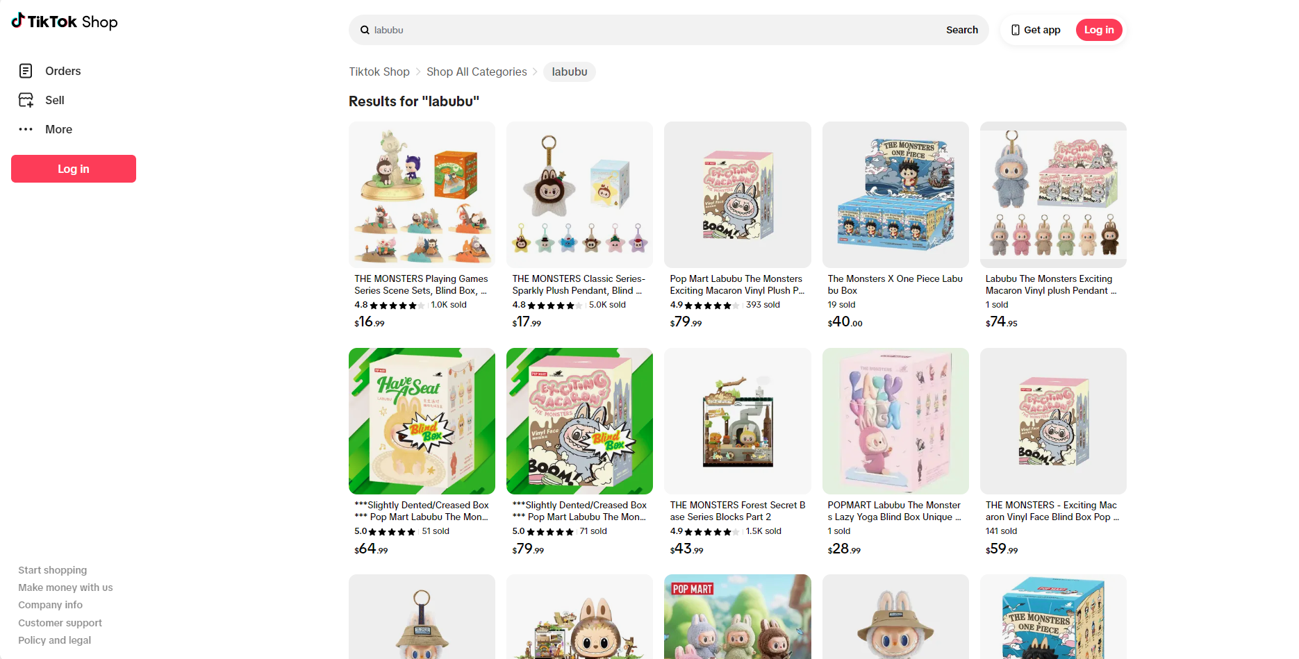 TikTok Shop screenshot